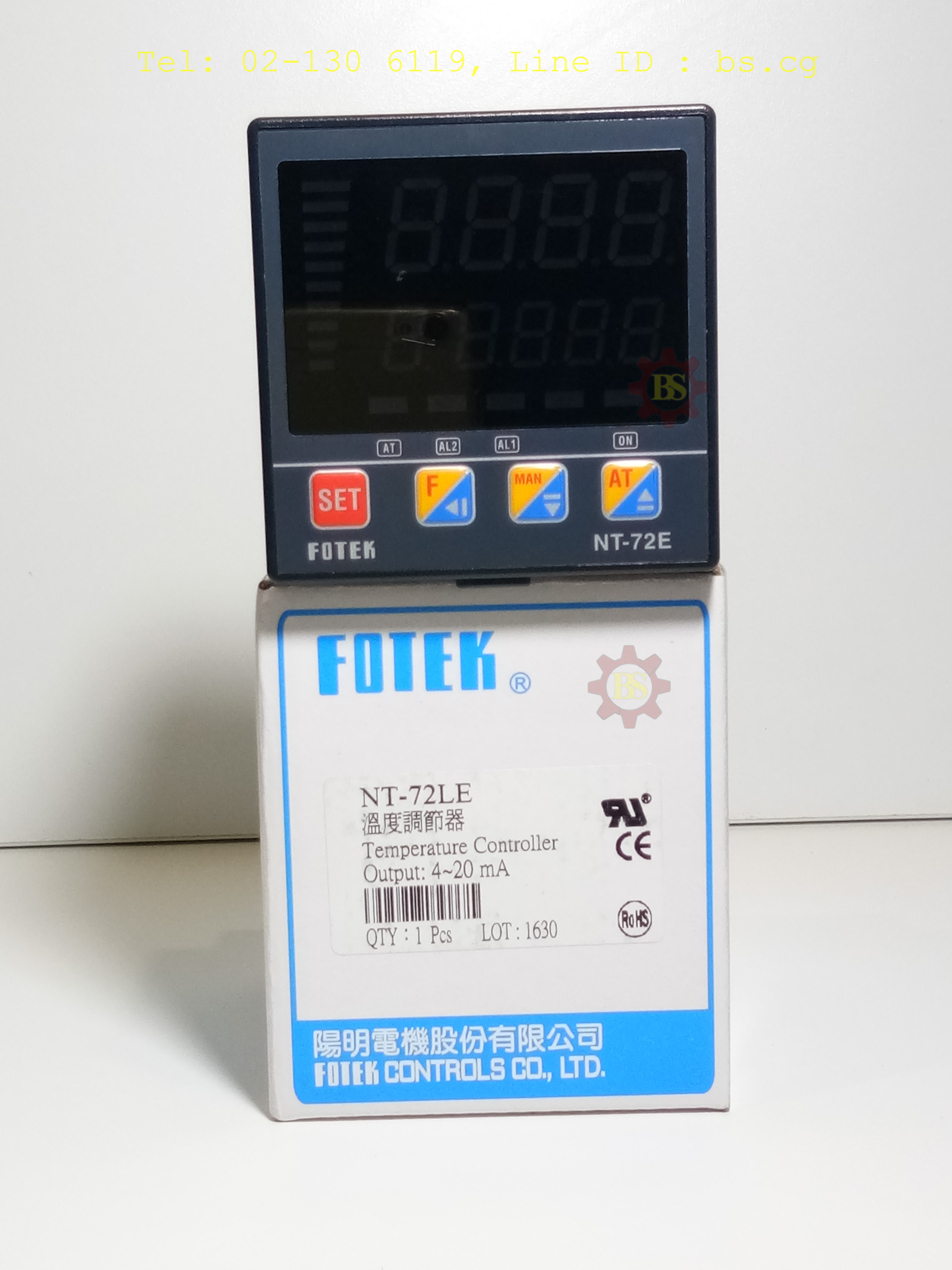 FOTEK : Temperature Controller Output:4-20 mA NT-72LE