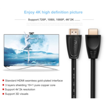 DTECH CC092 4K/2.0 CABLE HDMI/HDMI 5M CA-HM-HM-05M15