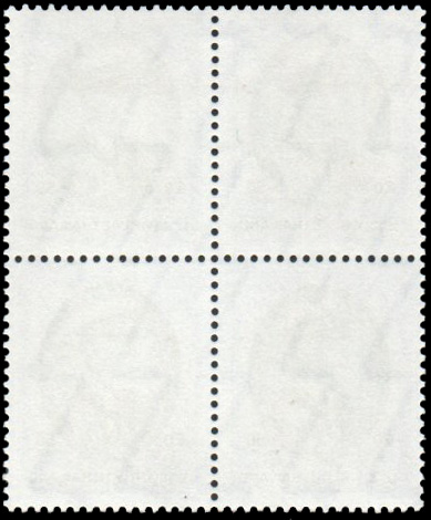 แสตมป์พระรูป ร.๙ ชุดที่ ๙ บล็อค๔ ดวง ๕๐ บาท