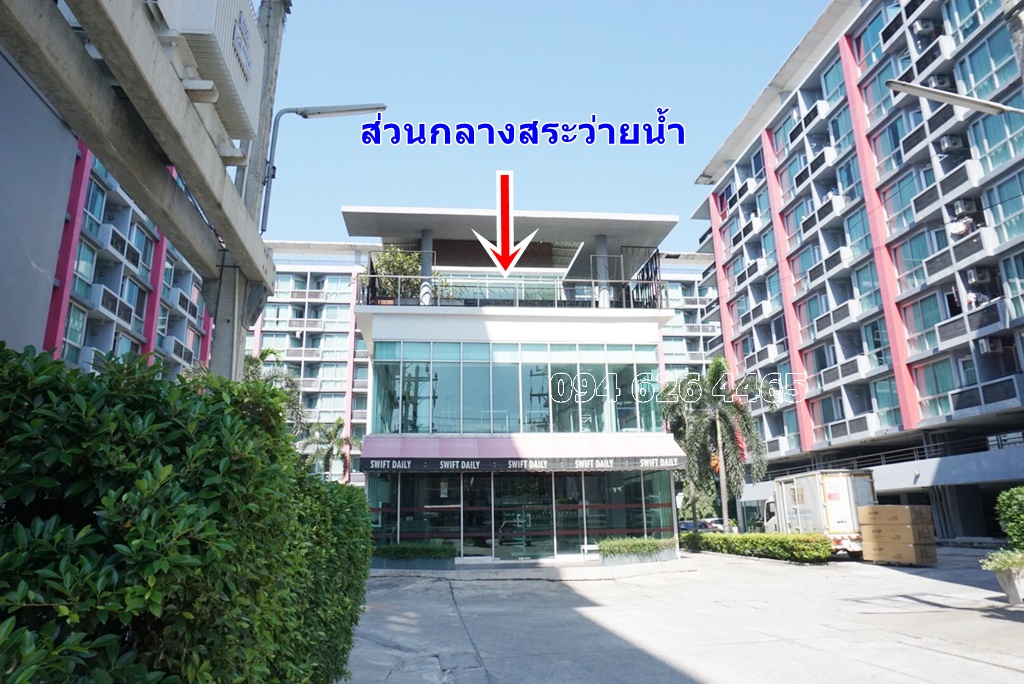 ให้เช่าราคาพิเศษ สวิฟท์คอนโด เอแบคบางนา 32.68 ตร.ม. 1 ห้องนอน ห้องมุมวิวสวยสงบ