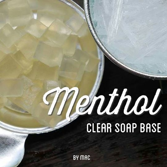 MENTHOL CLEAR SOAP BASE เบสสบู่ใสเมนทอล/ SLS free