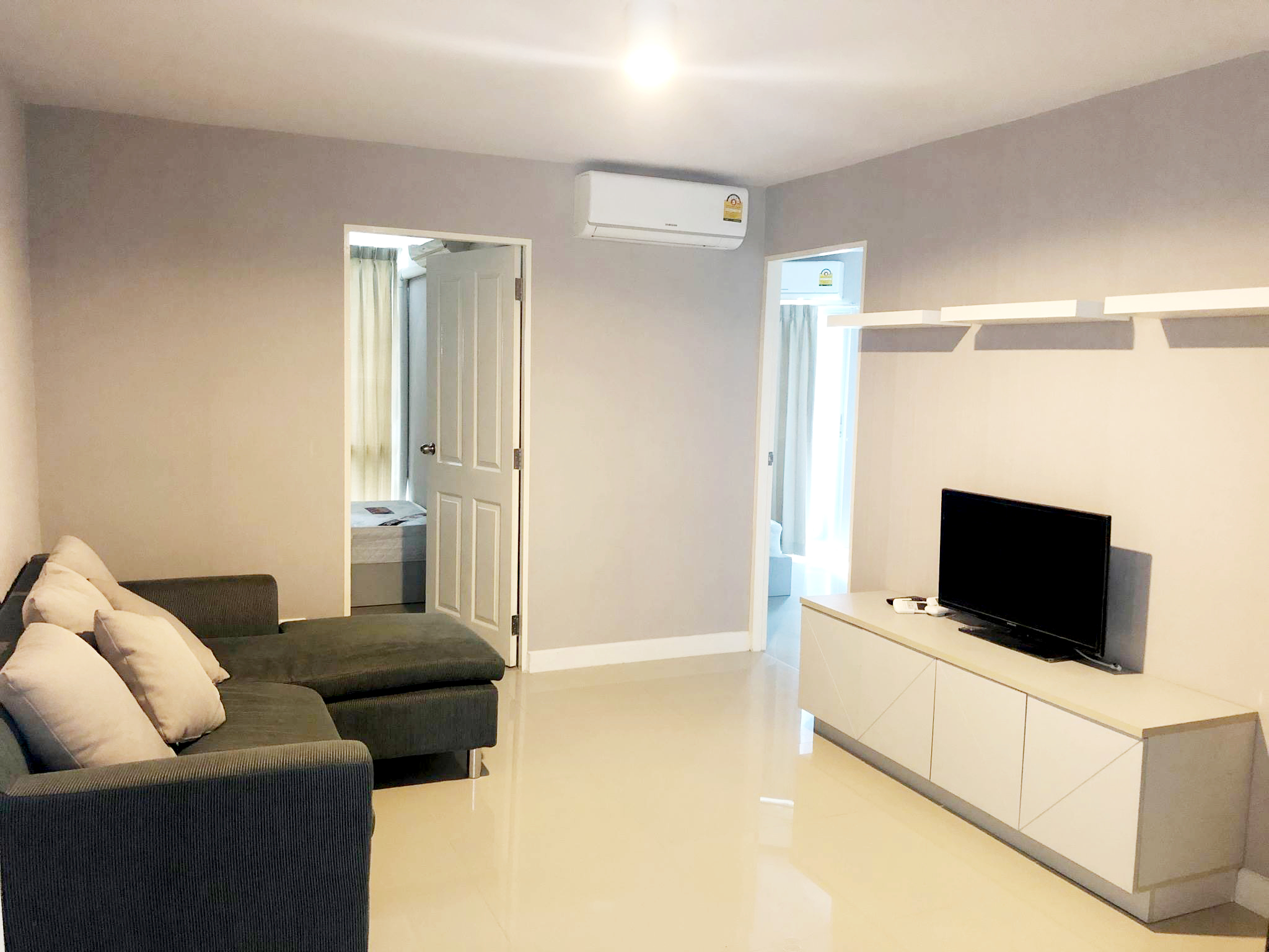 เปิดเช่า สวิฟท์ คอนโด เอแบค บางนา 2 ห้องนอน ห้องใหญ่ 44.16 ตร.ม.