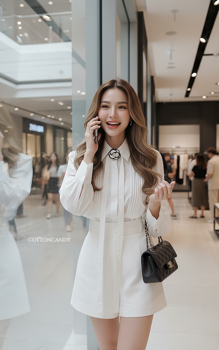 Tag#cottoncandy เสื้อเชิ๊ตรุ่นนี้ดีเทลดีมาก