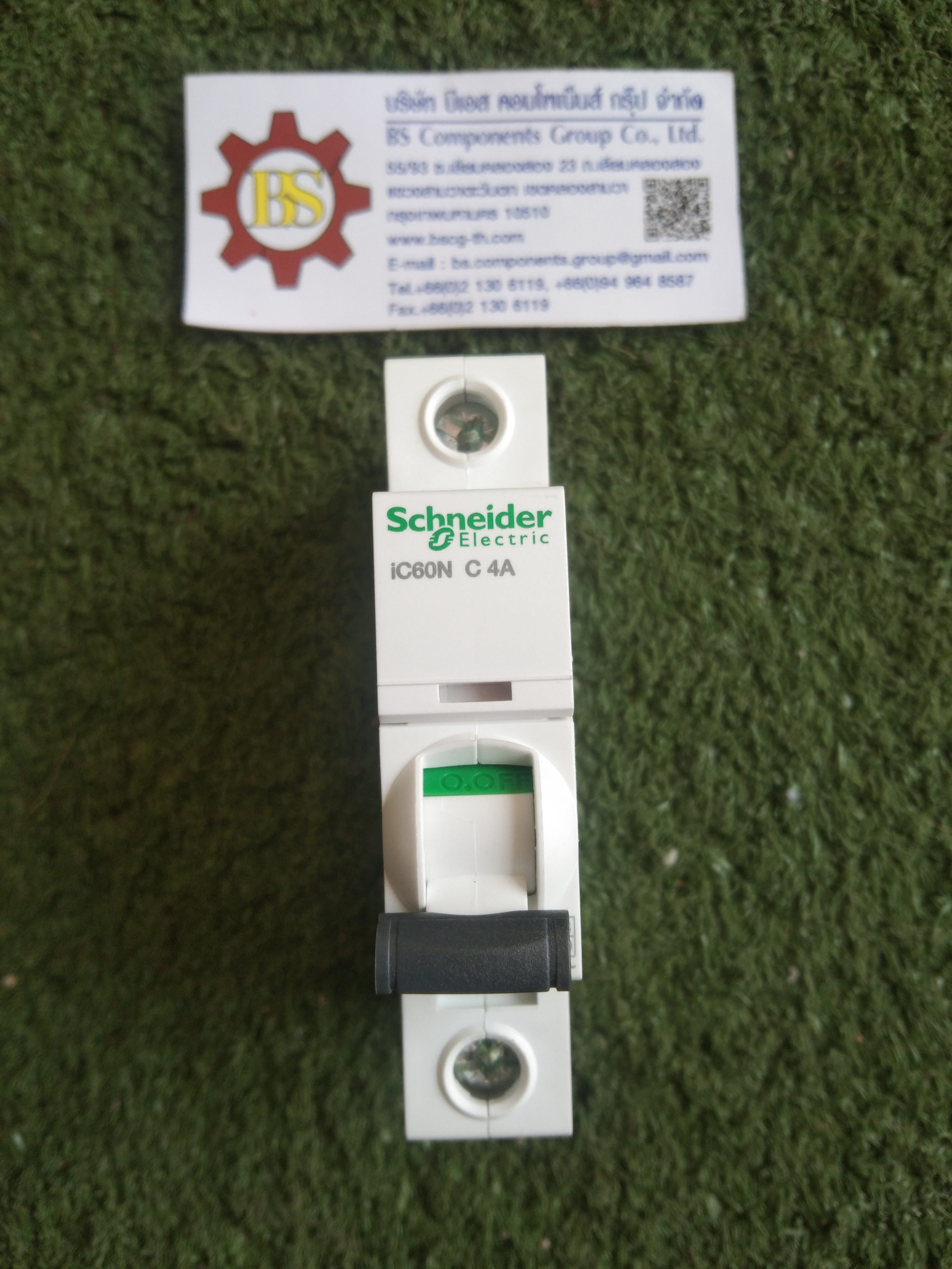 Schneider : MCB. iC60N (A9F74104) 1P 4A