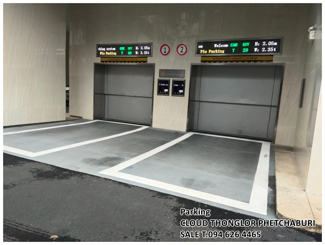 SALE CLOUD THONGLOR PHETCHABURI Cloud ทองหล่อ-เพชรบุรี 2 bed 53.68 ตร.ม. Built-in furniture ชั้น 17