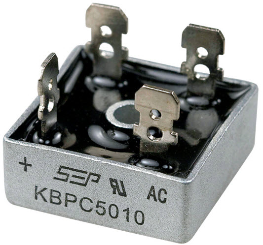 KBPC5010 ไดโอดบริดจ์ 50A 1000V (Diode Bridge)