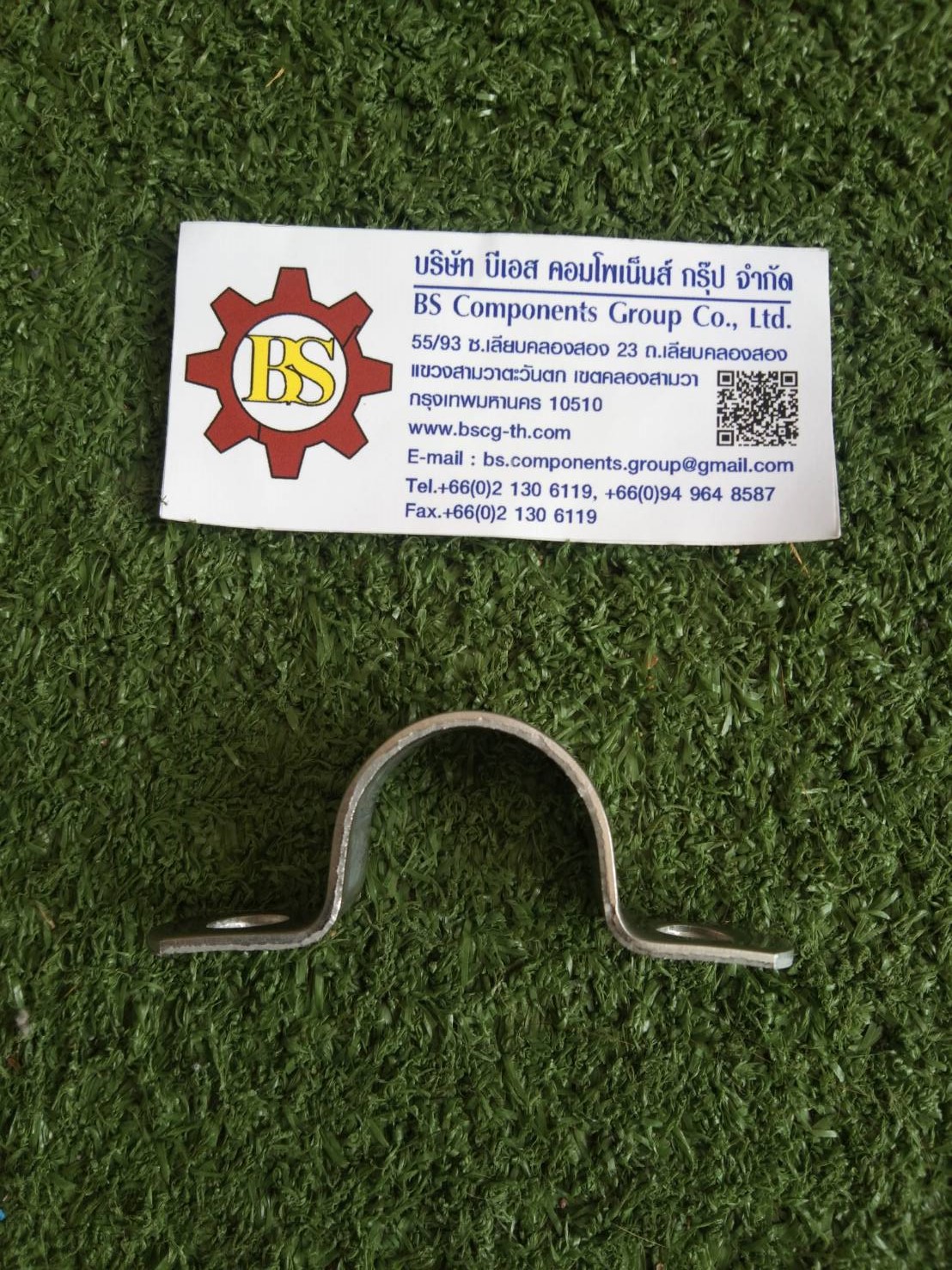 STEEL CITY : เเคล้มจับท่อหนาสเเตนเลส 3/4” TCL22