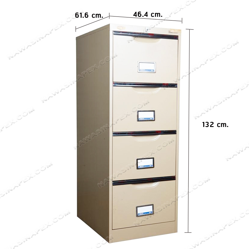 ตู้เหล็กเก็บเอกสาร 4 ลิ้นชัก LUCKY รุ่น DA-104