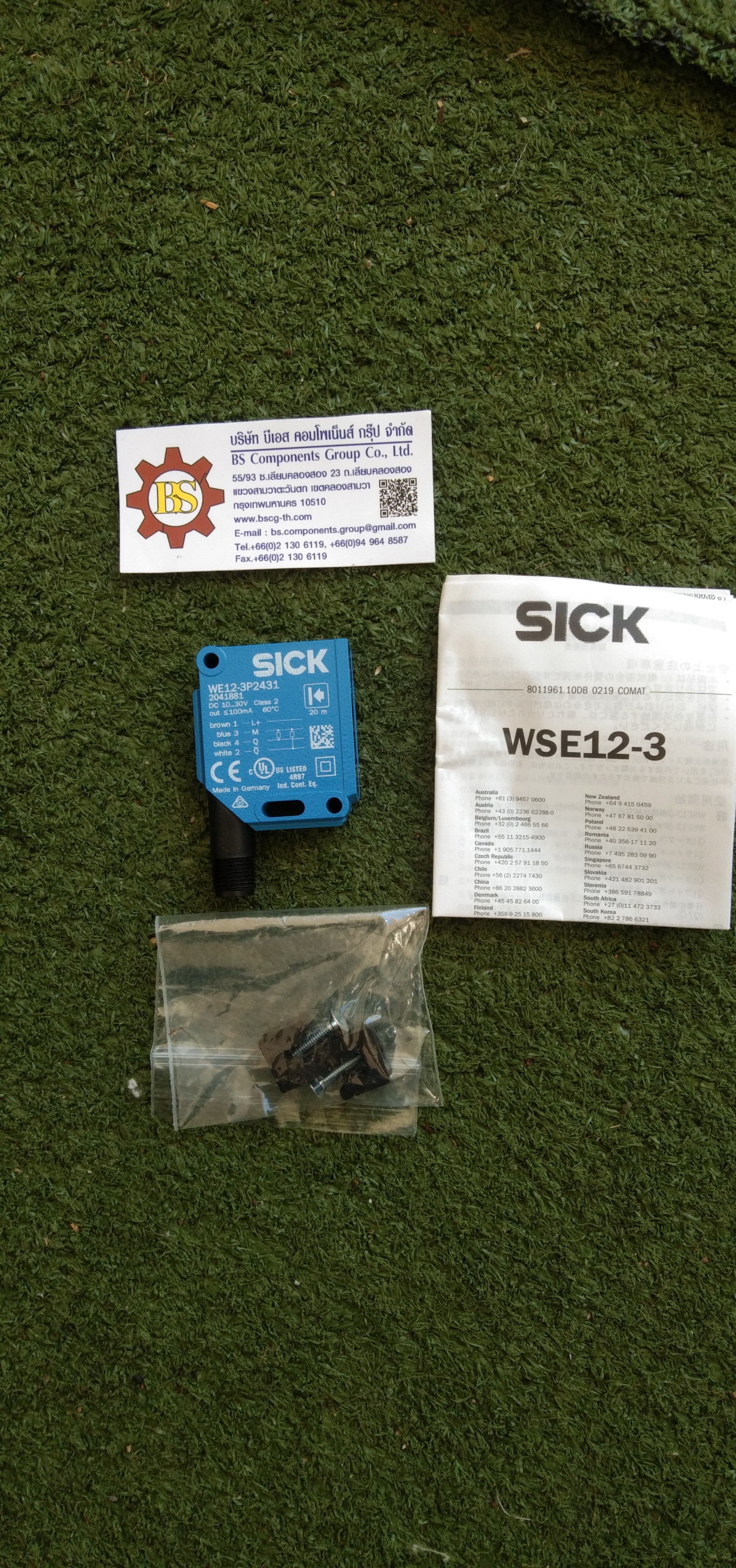 SICK : Photo sensors WSE12-3P2431