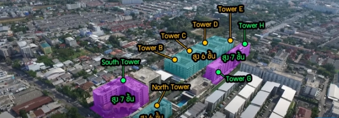 ร้านค้า ออฟฟิศให้เช่า ลาดพร้าว 101 โซนคอนโดใกล้ Community Mall 72.87 ตร.ม