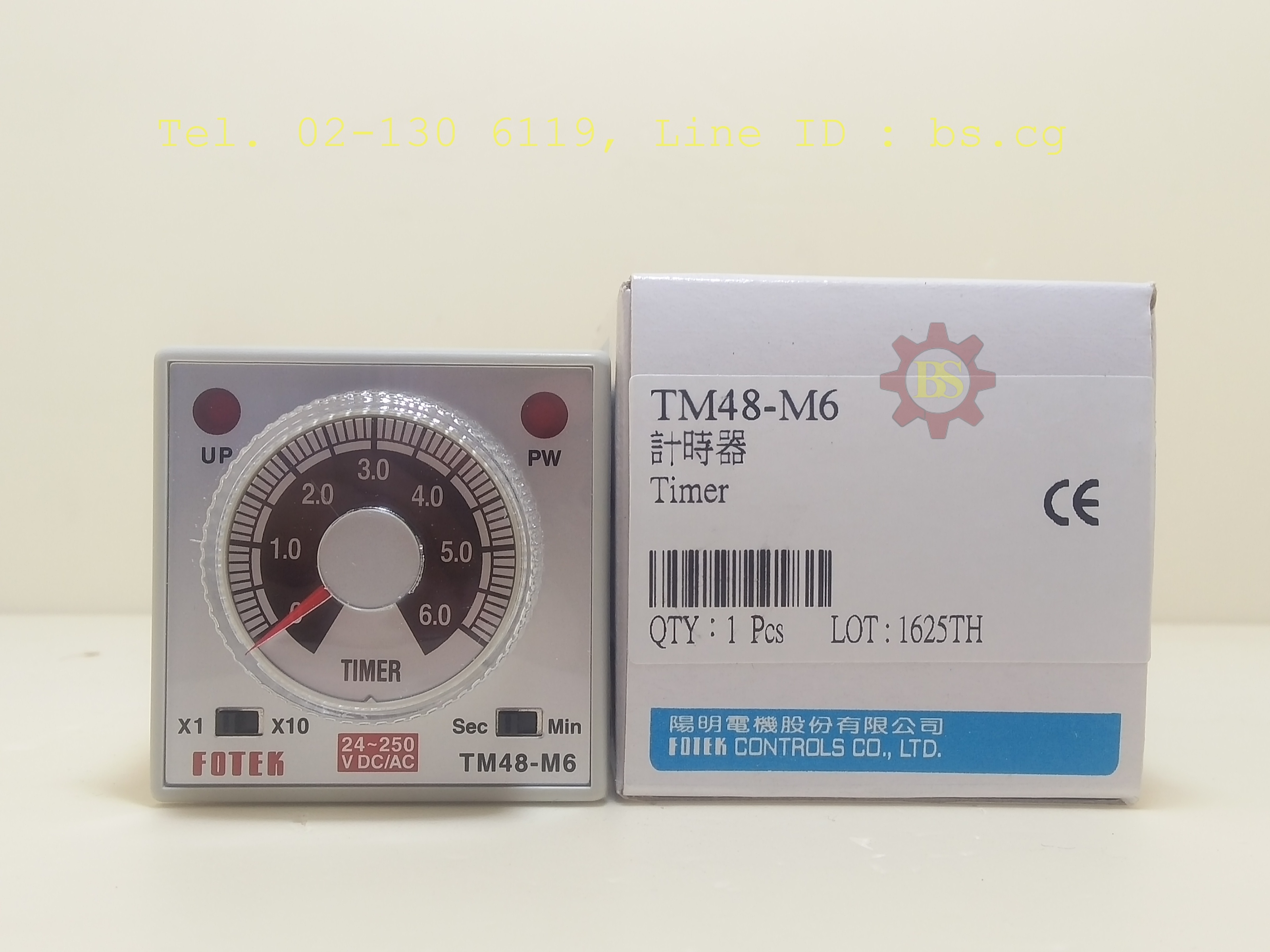 FOTEK: Timer TM48-M6