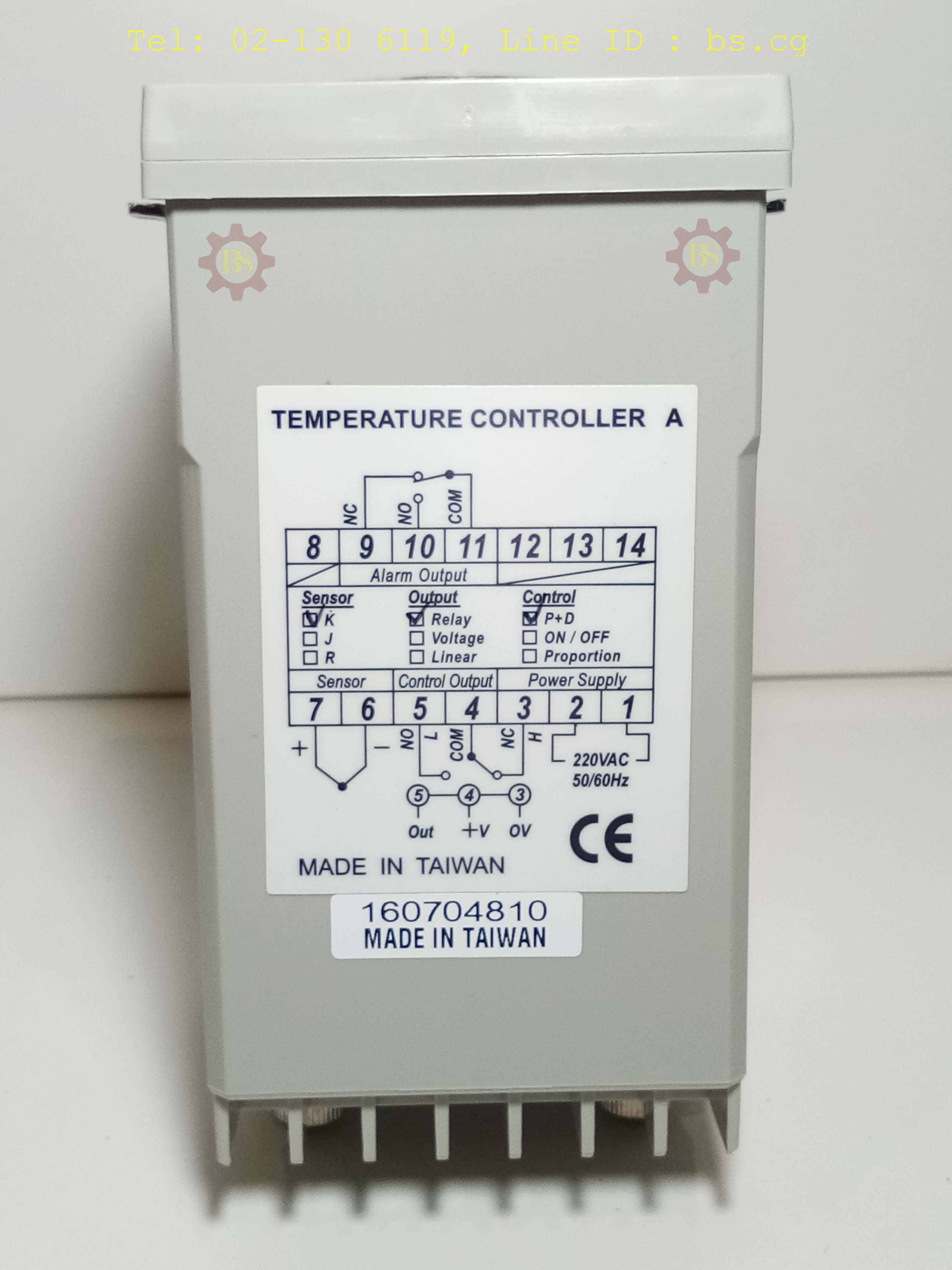 FOTEK : Temperature Controller TC72-AD-R2