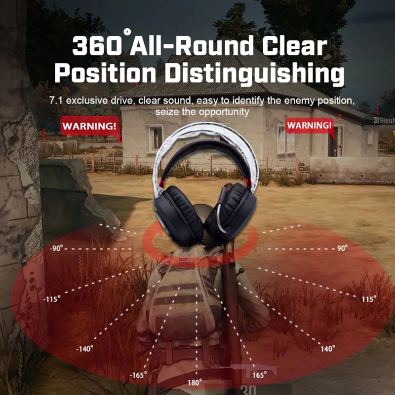 OKER M2 MAMBA (7.1) OKER HEADPHONE+MIC USB HP-HM-OK-UM2BK