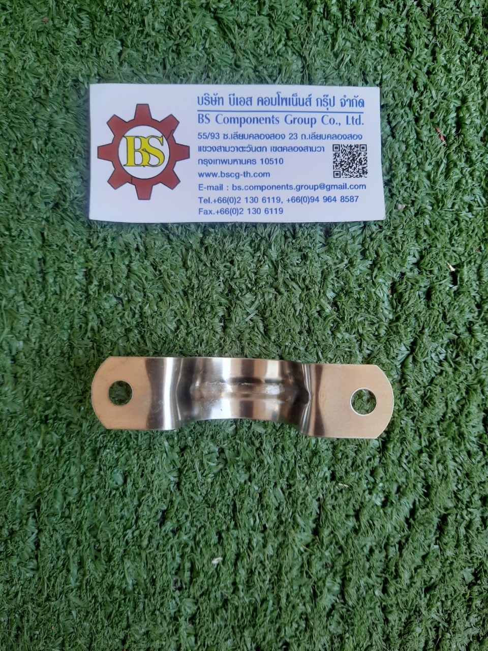 แคล้มจับท่อ 2 ขา สแตนเลส 3/4" SUS304 M27