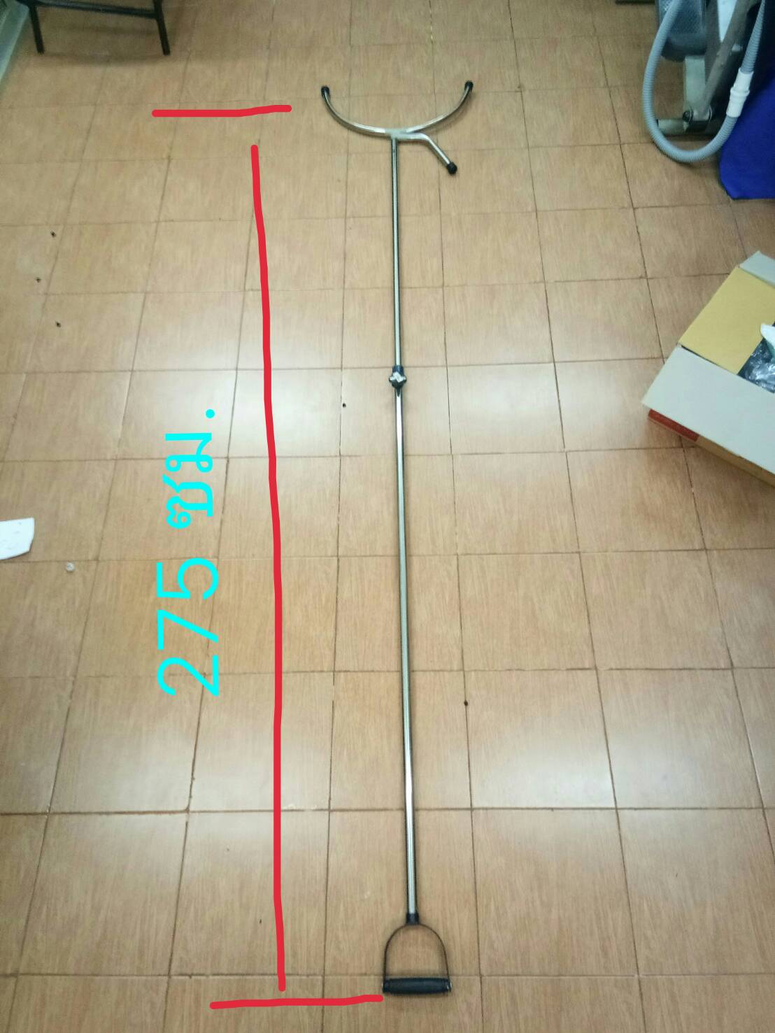 ไม้ค้ำยัน ไม้ง่ามตำรวจ ไม้ล็อกผู้ร้าย แบบล็อกตัวผู้ก่อเหตุ