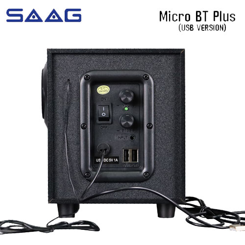 SAAG SPEAKER MICRO BT PLUS BLUETOOTH/SD CARD SP-SA-21-BTMIC