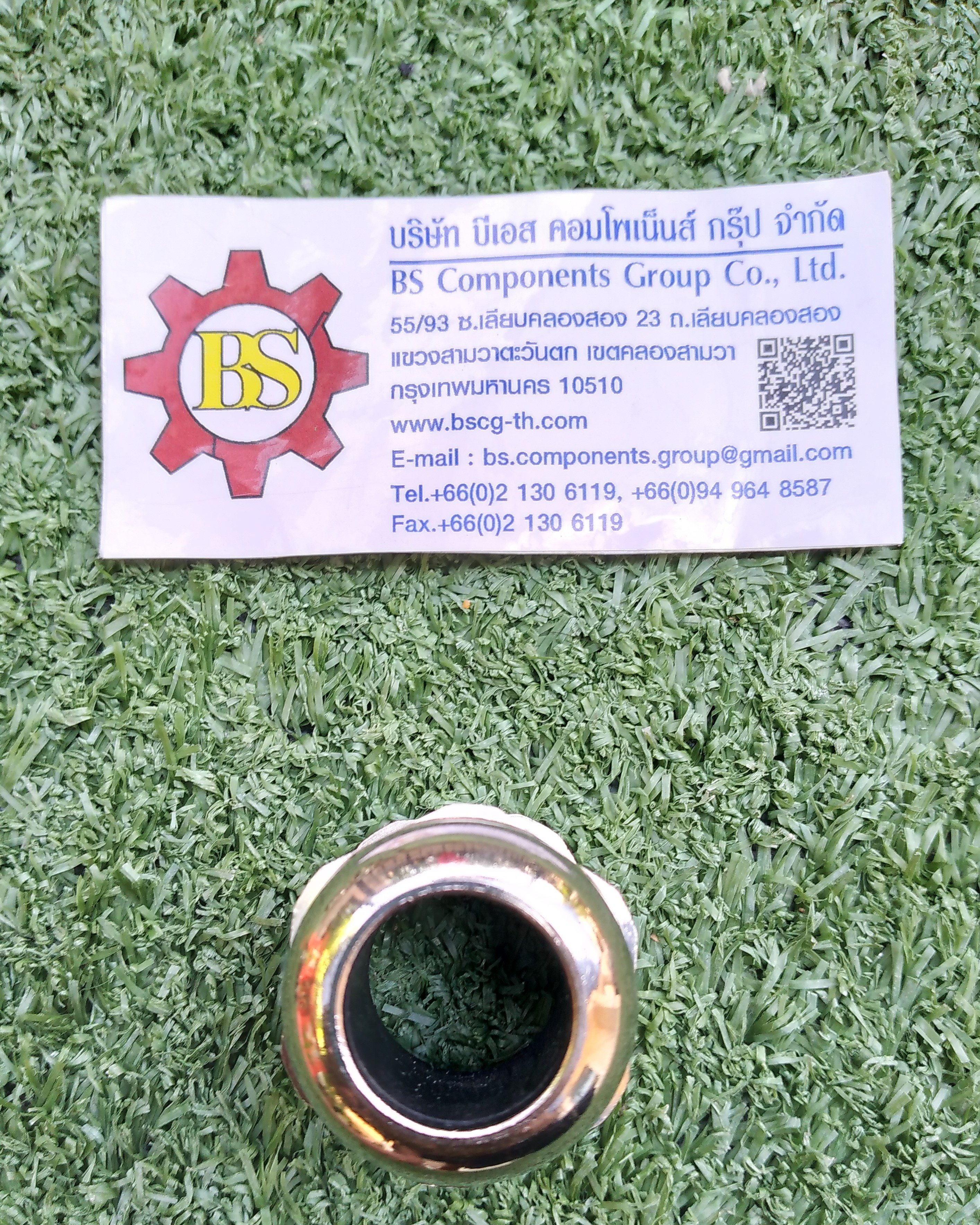 SHINOHAWA : Brass Cable grand ทองเหลือง ชุบนิเกิ้ล NPT 3/4" IP44