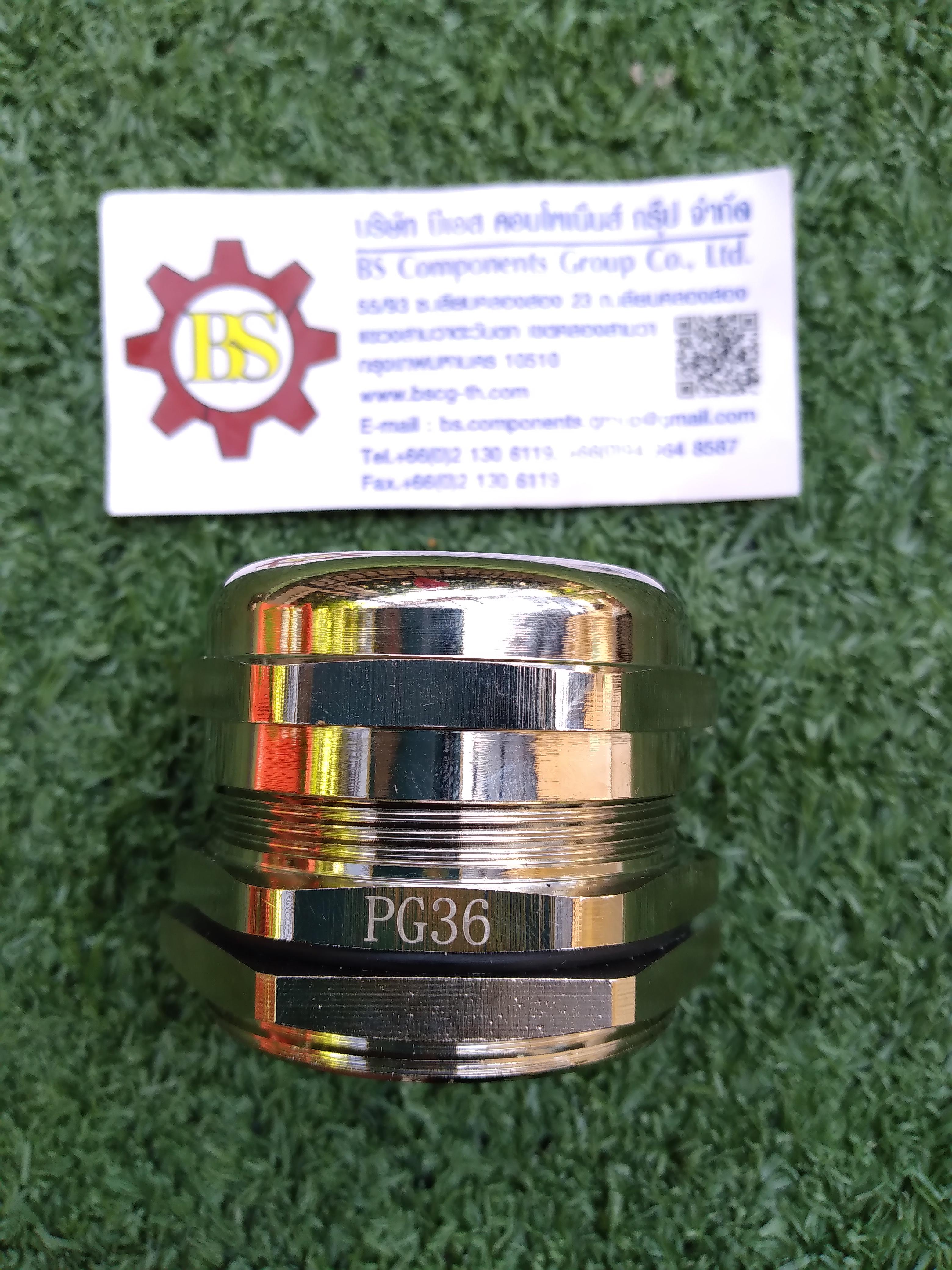 SHINOHAWA : Brass Cable grand ทองเหลือง ชุบนิเกิ้ล PG36 IP44