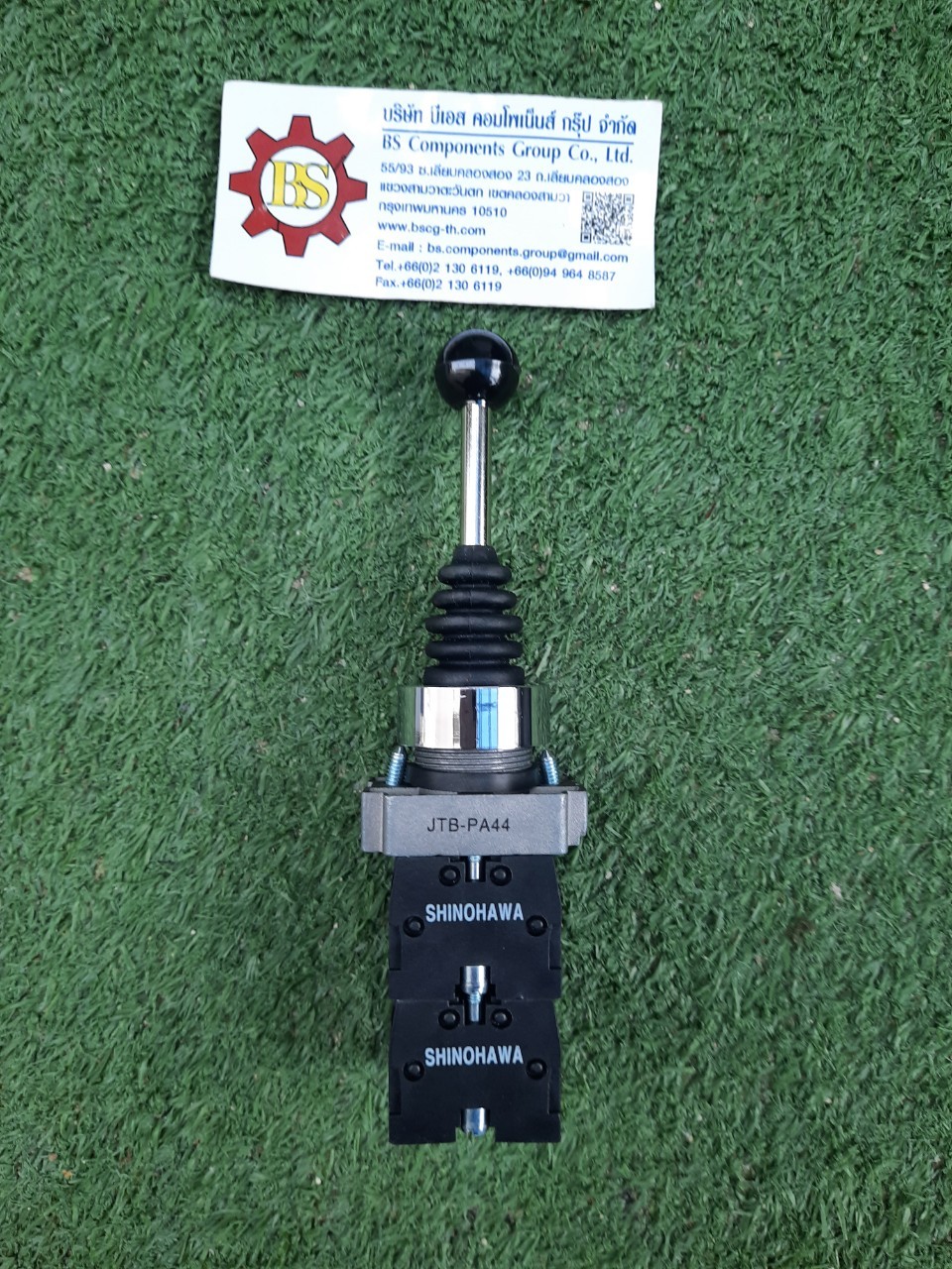 SHINOHAWA : สวิทช์โยก 4 ทาง 4 No. Dia. 22 mm. JTB-PA14 (โยกล็อค) SN403