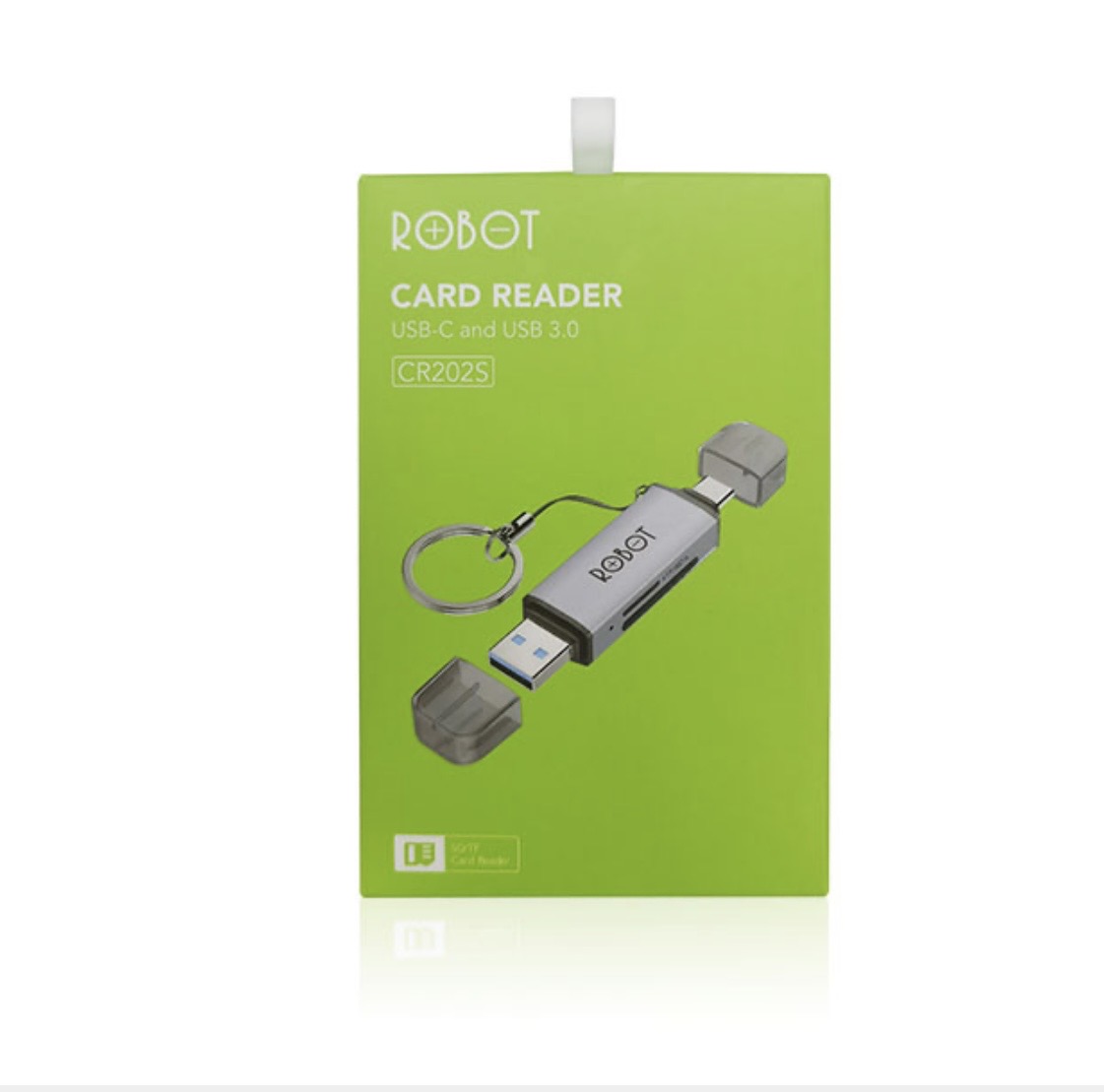 ROBOT CR202S CARD READDER 2IN1 USB-C+USB3.0 SKU-02863