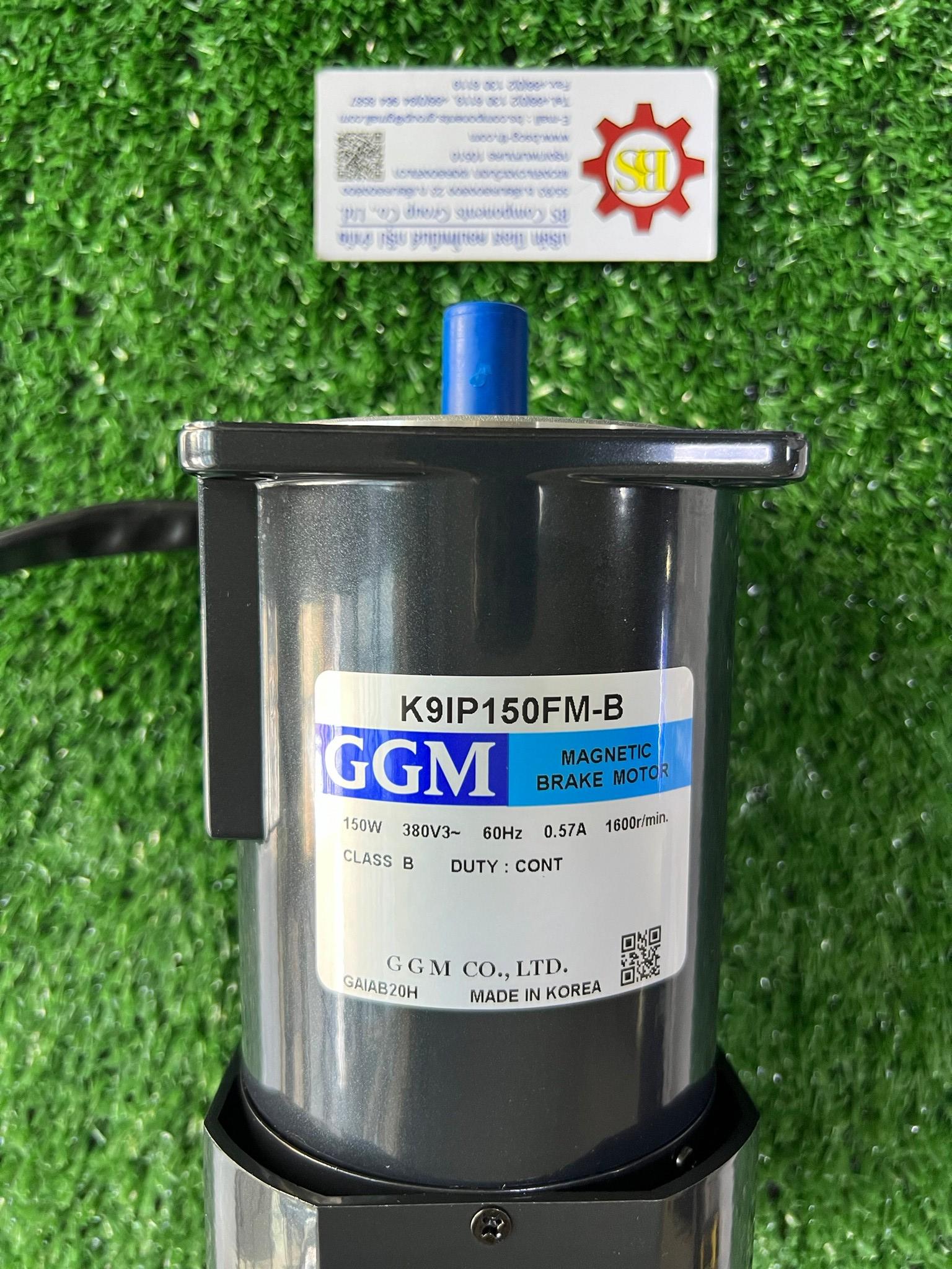 GGM : INDUCTION MOTOR WITH BRAKE MODEL : K9IP150FM-B