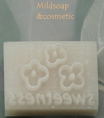 HANDMADE SWEETNESS SOAP STAMP 2.7 X 3.7 CM.