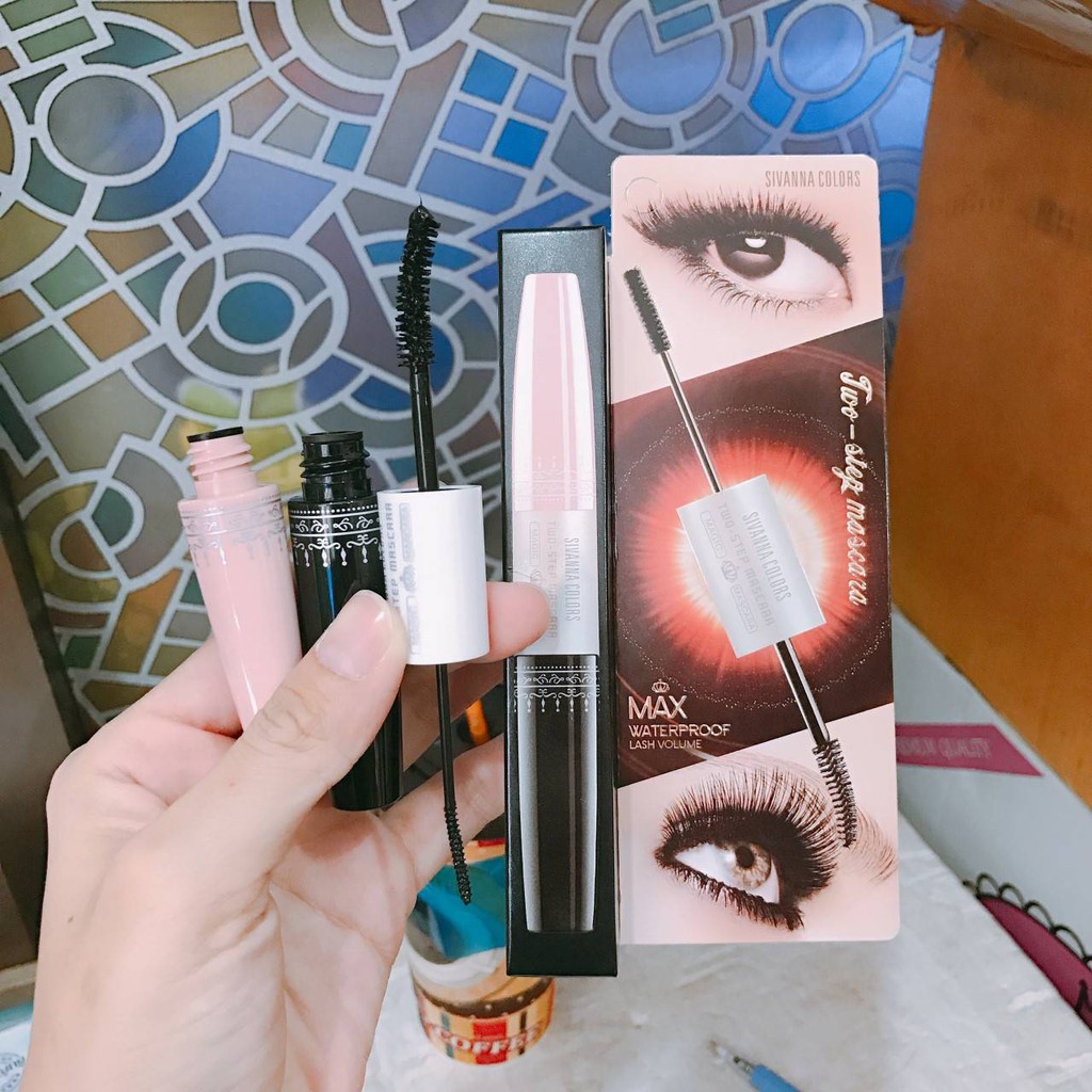 Sivanna Colors 2 Step Mascara HF891 ซีเวียน่า มาสคาร่า 2 หัว