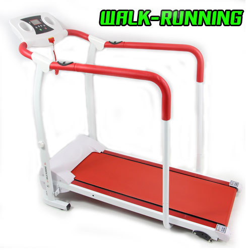 ลู่เดิน-วิ่งไฟฟ้า หน้าจอ LED พร้มมือจับ HEART RATE ฟรี รองเท้าสุขภาพ 3D 1คู่ SKU-00692