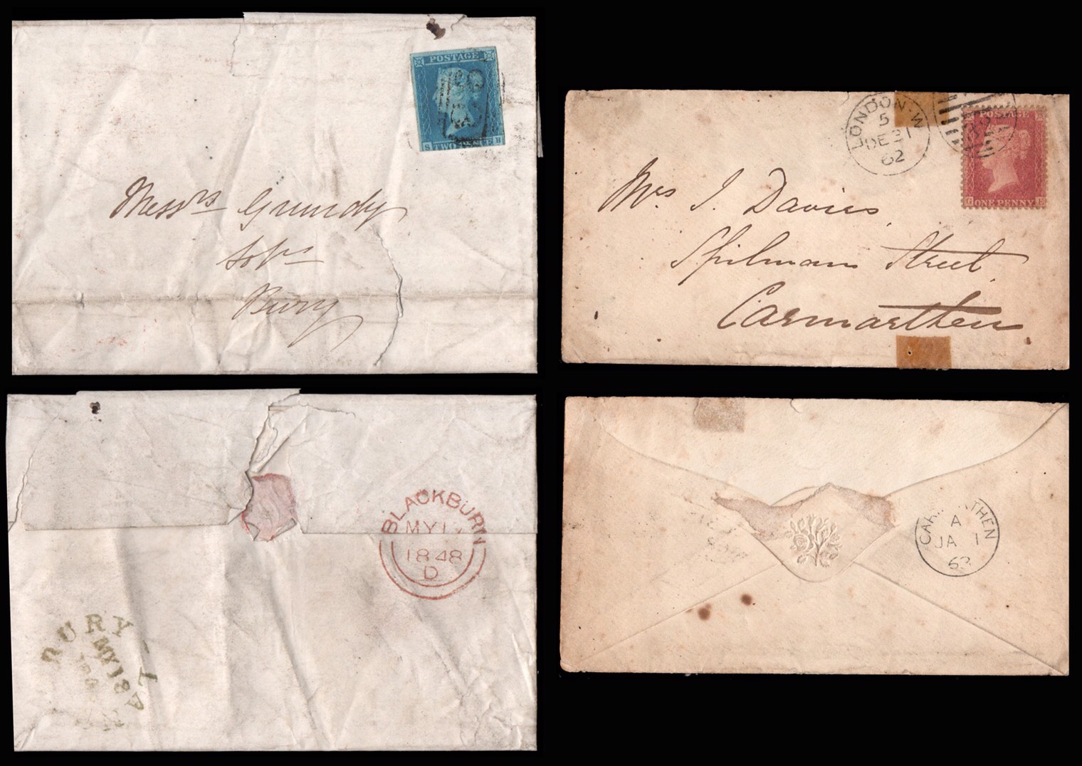 แสตมป์ชุดแรกของโลกเพนนีแบล็ค (Penny Black)