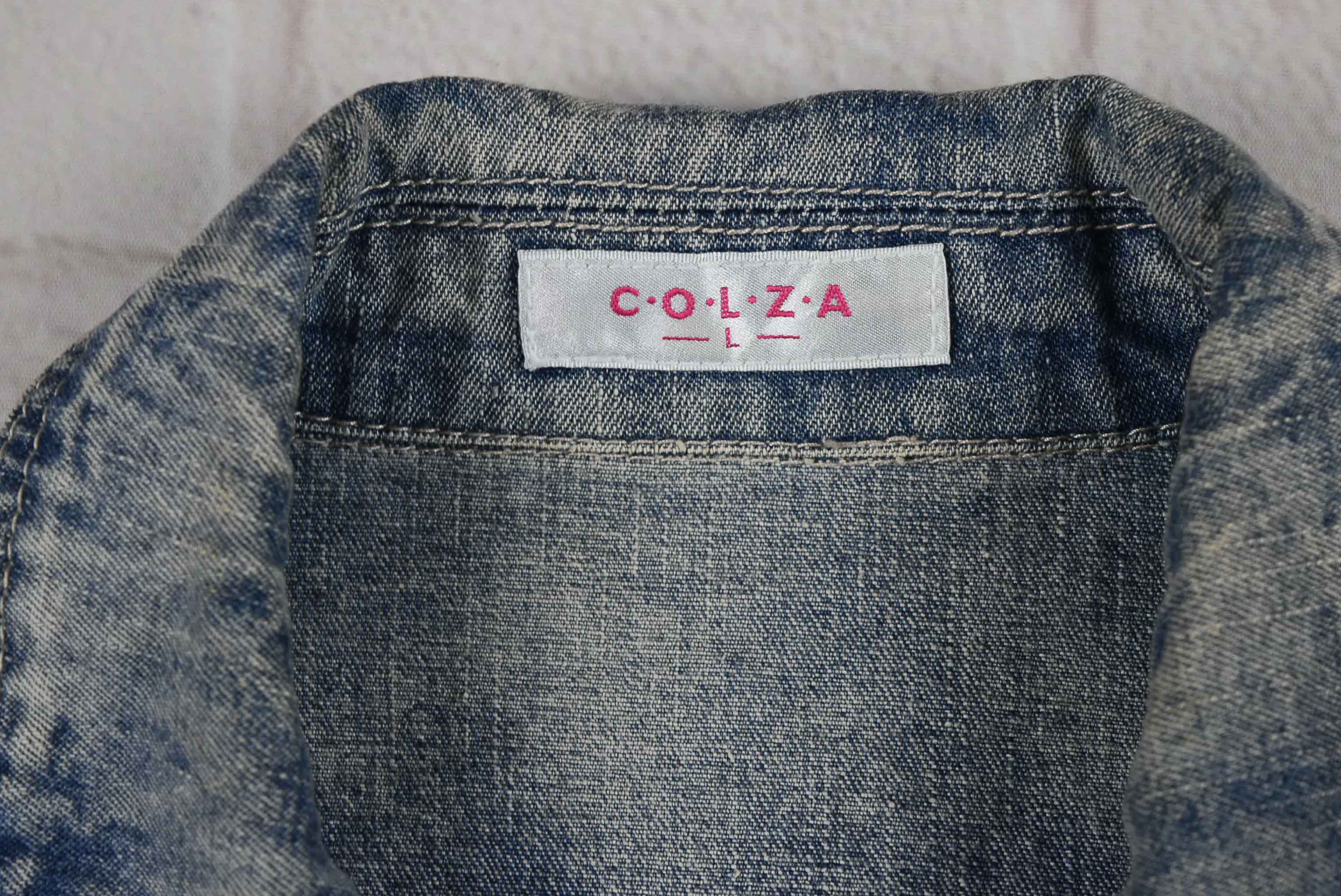 "เสื้อเด็ก" C.O.L.Z.A อกจริง 33 ไซส์ 150 เสื้อแจ็คเก็ตยีนส์ แขนยาว เด็กหญิงชาย สีฟอกซีด สวยเก๋ มีสไตล์ ใส่คลุมกันแดด