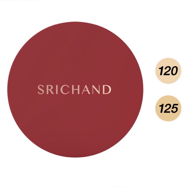 ศรีจันทร์ แป้งพัฟผสมรองพื้น ตลับแดง Srichand Supper Coverage Foundation Powder SPF35 PA++++ 4.5กรัม