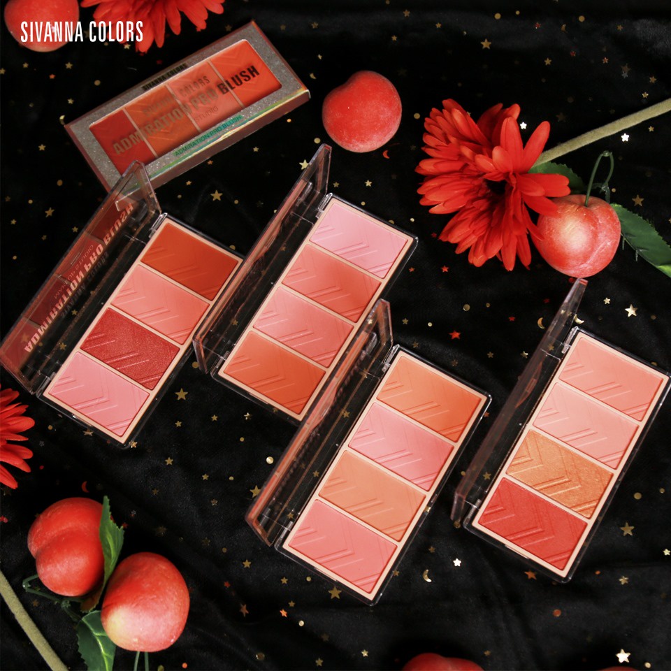 Sivanna Admiration Pro Blush HF5022 บรัชออน ปัดแก้ม 4ช่อง
