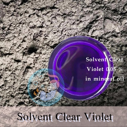 Color Purple :Solvent Clear Violet สีม่วงโฃเวนท์ใส C.I. Solvent Violet 13 /CI 60725/D&C Violet No.2 ผงละเอียด ละลายน้ำมันได้โปร่งใส