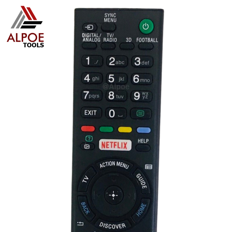 รีโมททีวี Sony รหัส RM-L1275 สำหรับ Smart TV