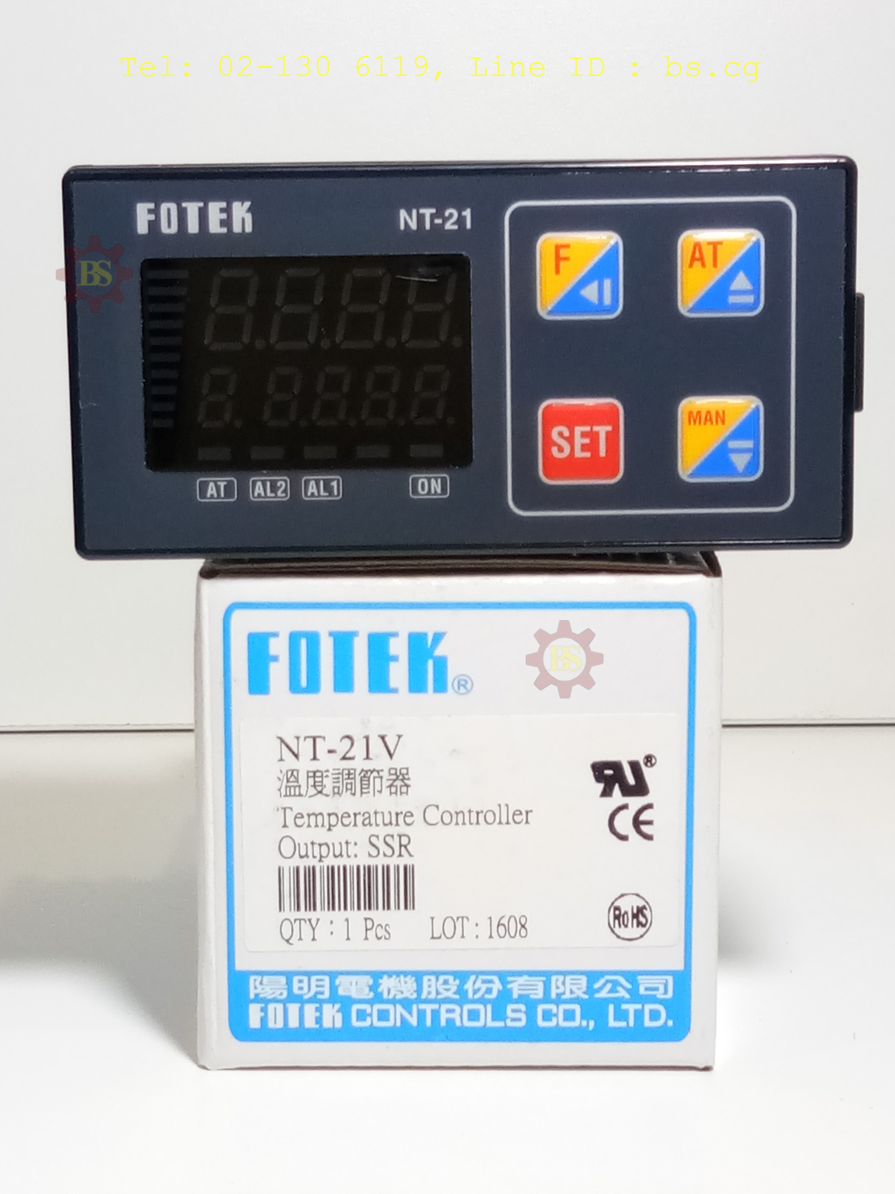 FOTEK : Temperature Controller Output: SSR NT-21V