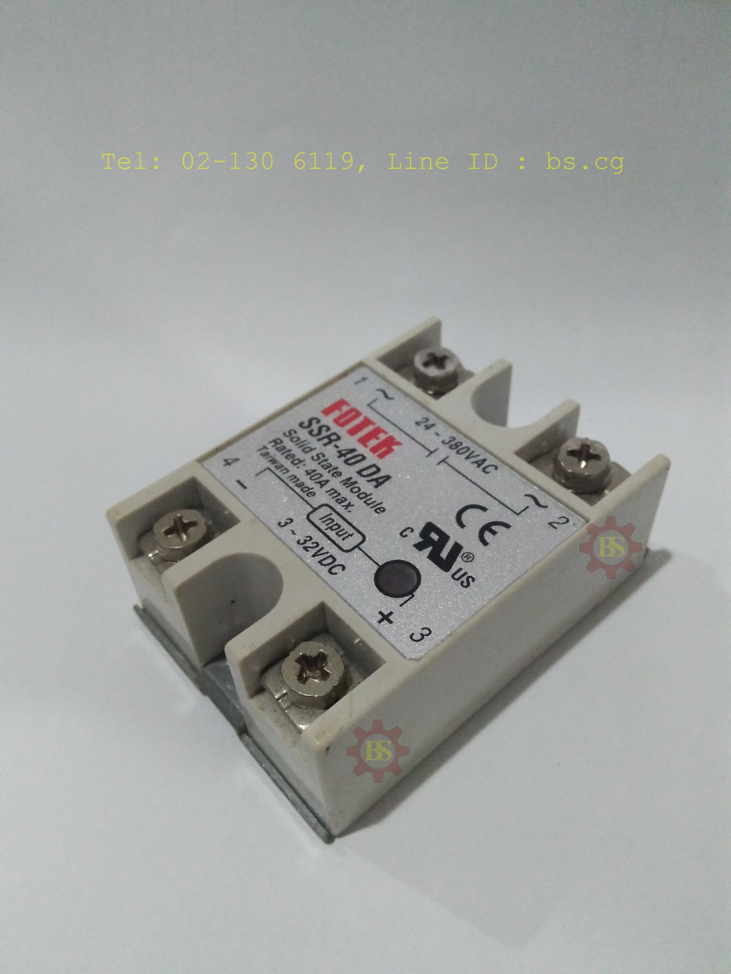 FOTEK : SSR-40DA, Single Phase Solid State Relay