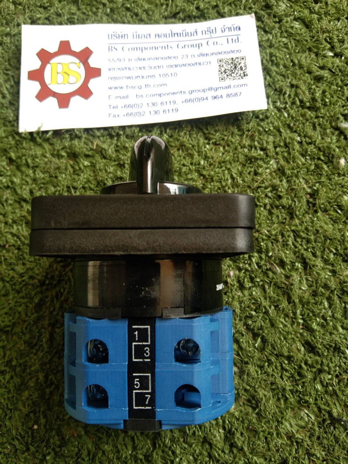 SHINOHAWA : ซีเล็คเตอร์ 3 ทาง AS315 48x48mm.