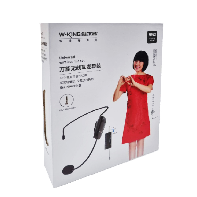 HW3 W-KING Wireless Microphone ไมค์คล้องหูไร้สาย MI-WK-01-HW3WL