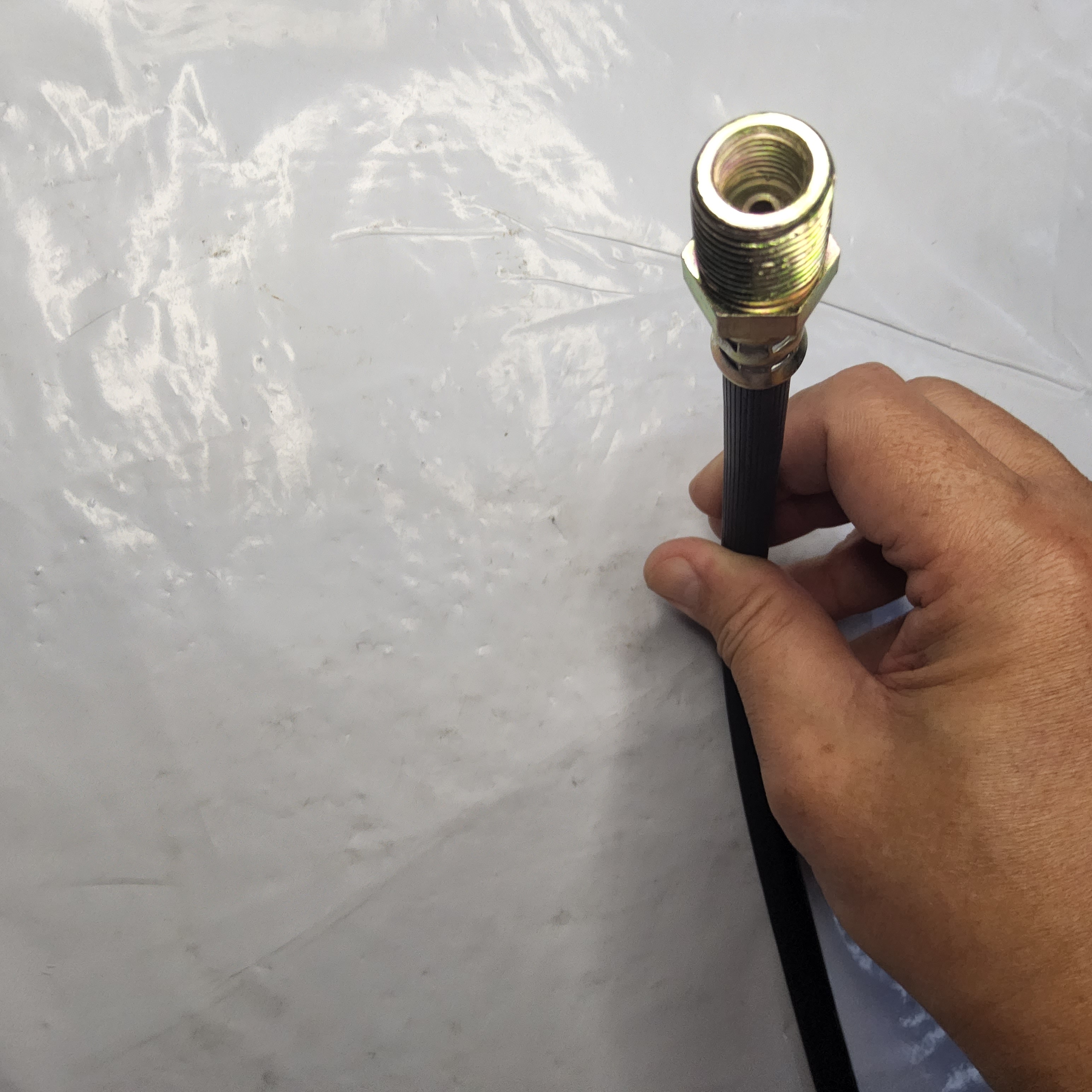 สายอ่อนเบรค ยาว 46 ซม. รถเชพ ด็อจ Brake Hose สายอ่อนเบรค แป็บเบรค 2 หุน
