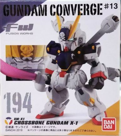 FW Gundam Converge #13 No.194 XM-X1 Crossbone Gundam X-1 Bandai