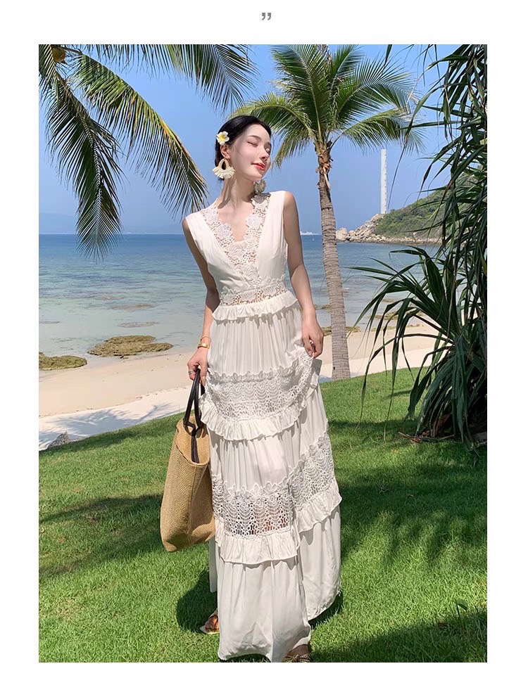 🇰🇷𝐁𝐲 𝒔𝒆𝒐𝒖𝒍𝒔𝒕𝒐𝒓𝒆 𝐃𝐞𝐭𝐚𝐢𝐥 :ความสวยหรูที่จับต้องได้ เดรสยาวสไตล์ ลัคชูรี่ มีความสวยด้วยเนื้อผ้าตัดต