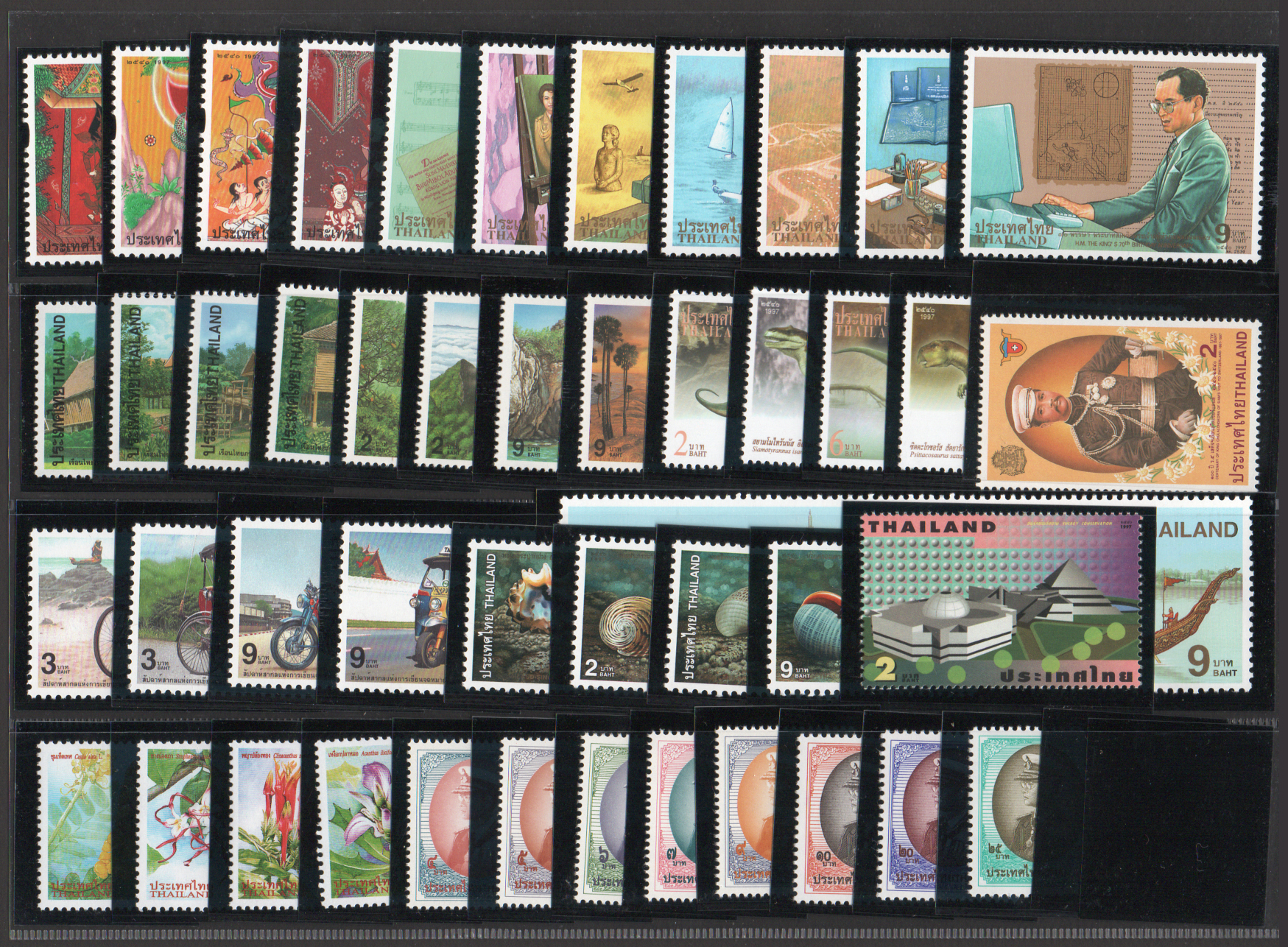 สมุดตราไปรษณียากรไทยประจำปี 2540