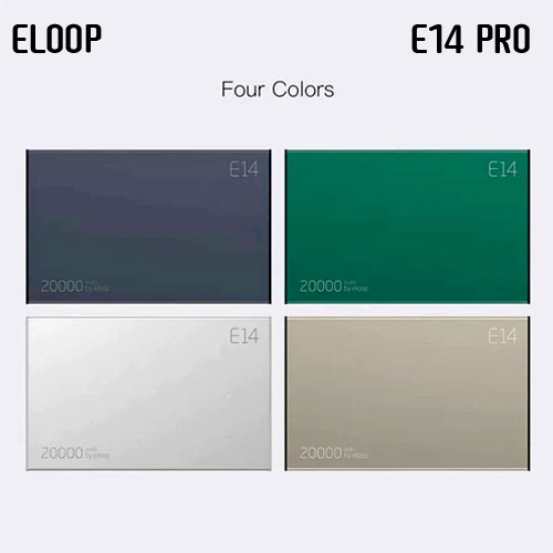 ELOOP E14 PRO ELOOP 20000mAH แบตสำรอง E14 MB-EP-BT-E142