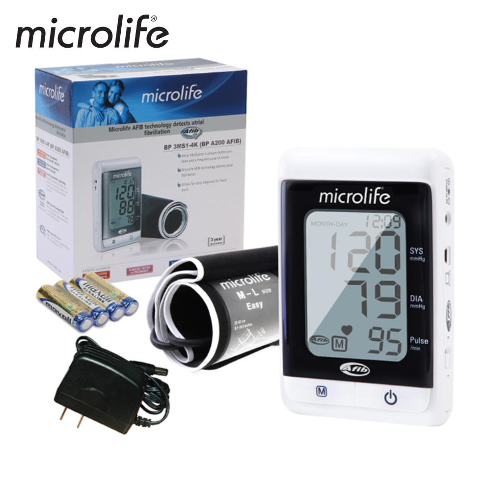 Microlife BP 3MS1-4K เครื่องวัดความดันโลหิตดิจิตอล