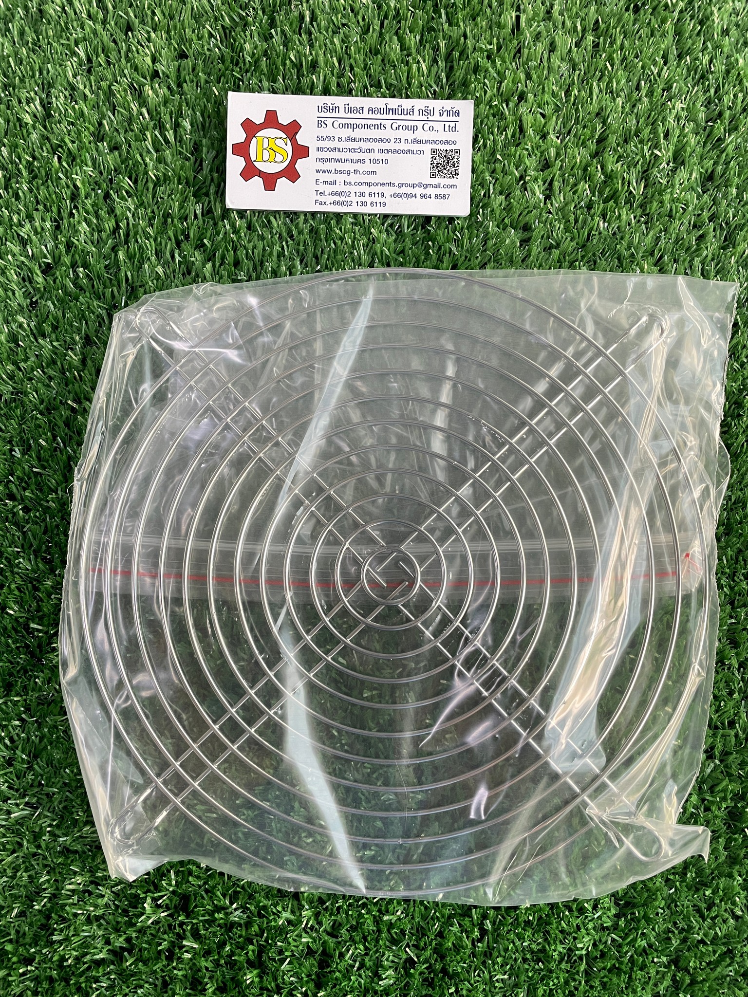 WINDSTORM : พัดลม WB206H5PC-A2LG 8" 200-240Vac (202x202)