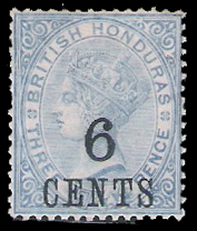 1891 Br.Honduras #36 CV $6