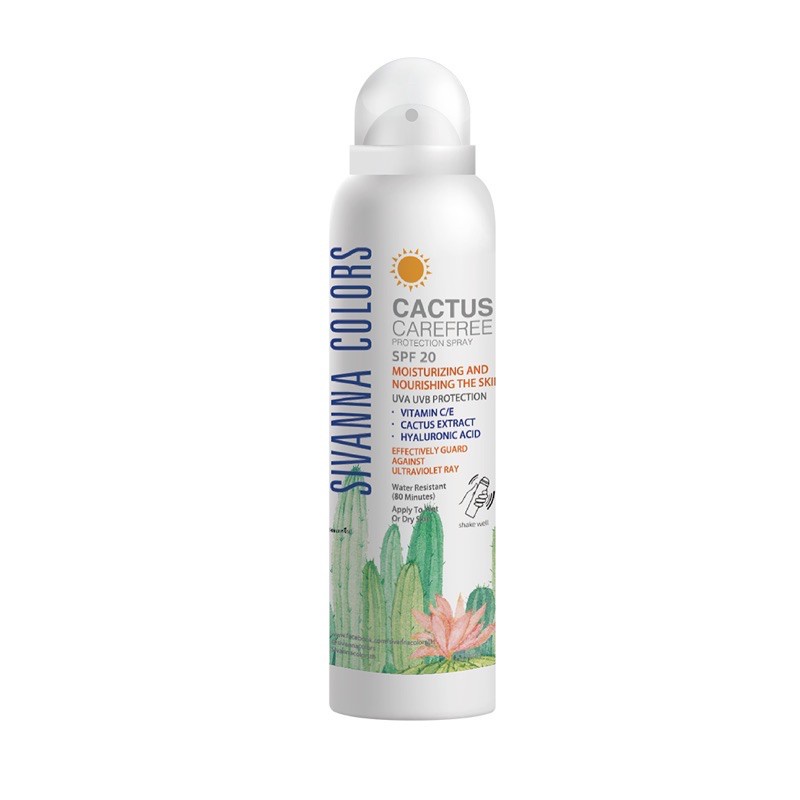 Sivanna Colors Cactus Carefree Protection Spray SPF20 HF159 สเปรย์กันแสงแดด