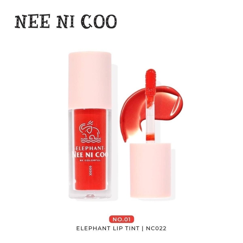 NEE CARA NEE NI COO ELEPHANT LIP TINT NC022 นีคาร่า ลิปทินท์