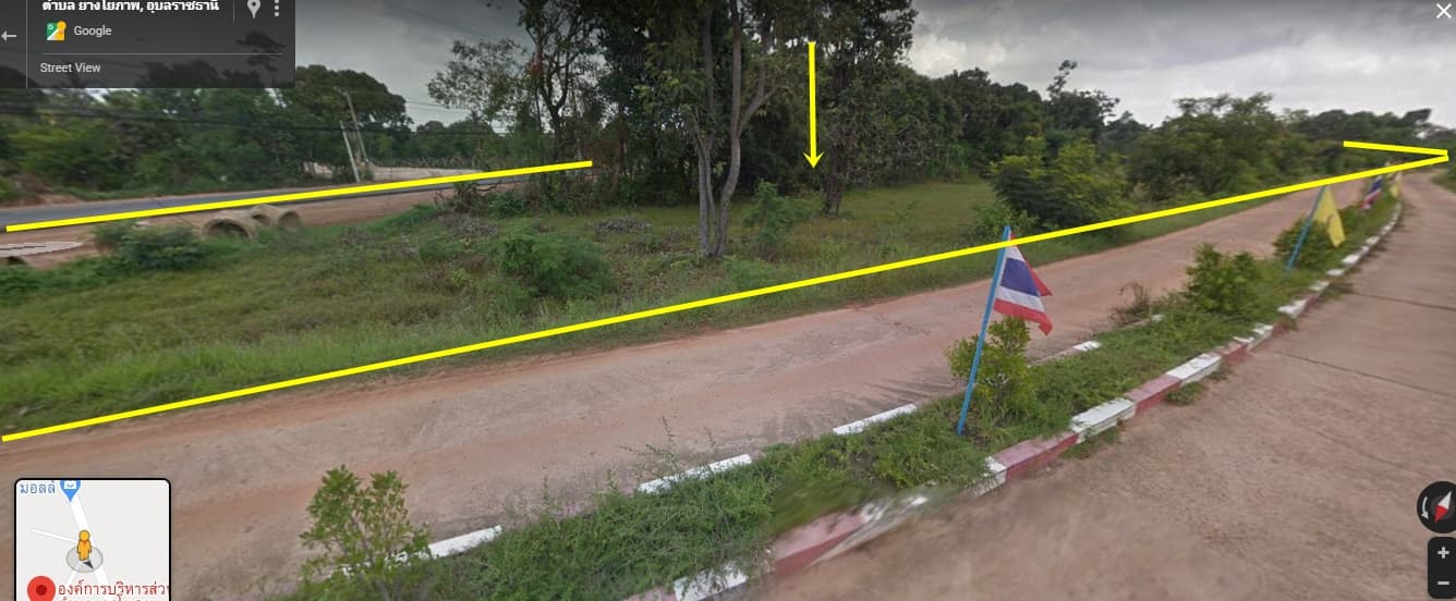 ด่วนขายที่ดินราคาถูกที่สุดติดถนนใหญ่ชยางกูร ติด อบต.ยางโยภาพห่างจากที่ว่าการอำเภอม่วงสามสิบ 9.3 กม.