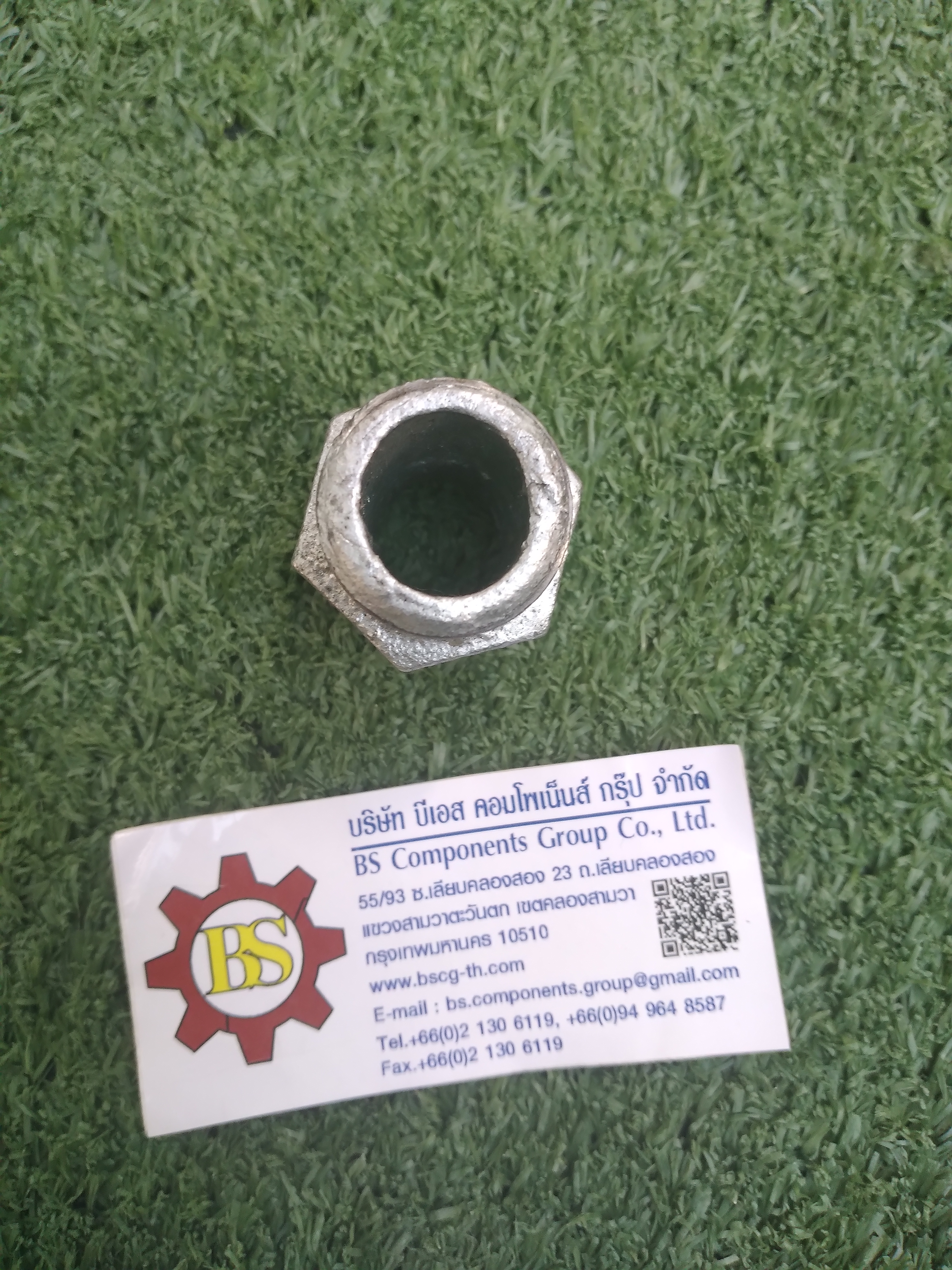 ข้อต่อ กัลวาไนซ์ ข้อลดเหลี่ยม Size 3/4" x 1/2"